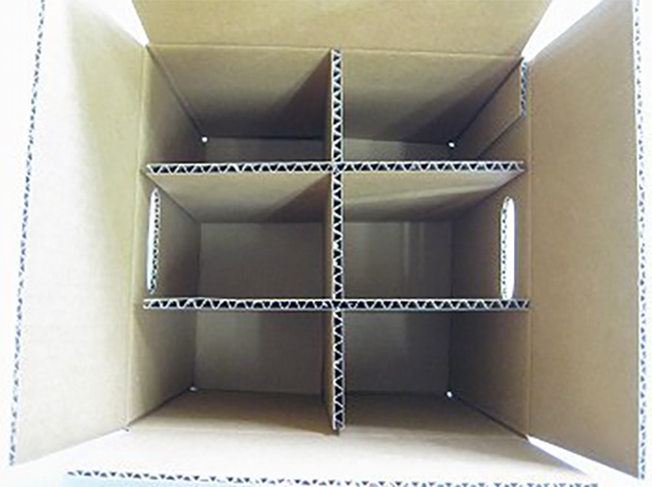 6格三层单瓦楞纸箱No.